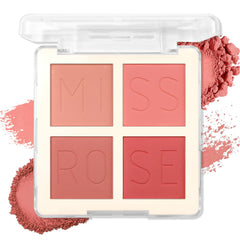 MOOMARTO palette front packaging showing all four matte shades and compact design for convenience