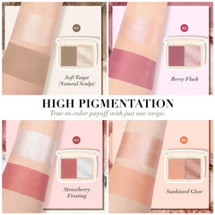 MOOMARTO palette in hand to show compact size and travel-friendly benefit