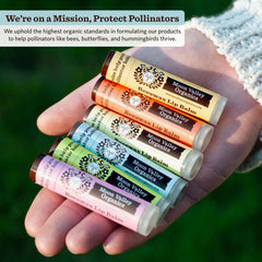 Moon Valley Organics recyclable packaging displayed with eco symbols highlighting sustainable materials