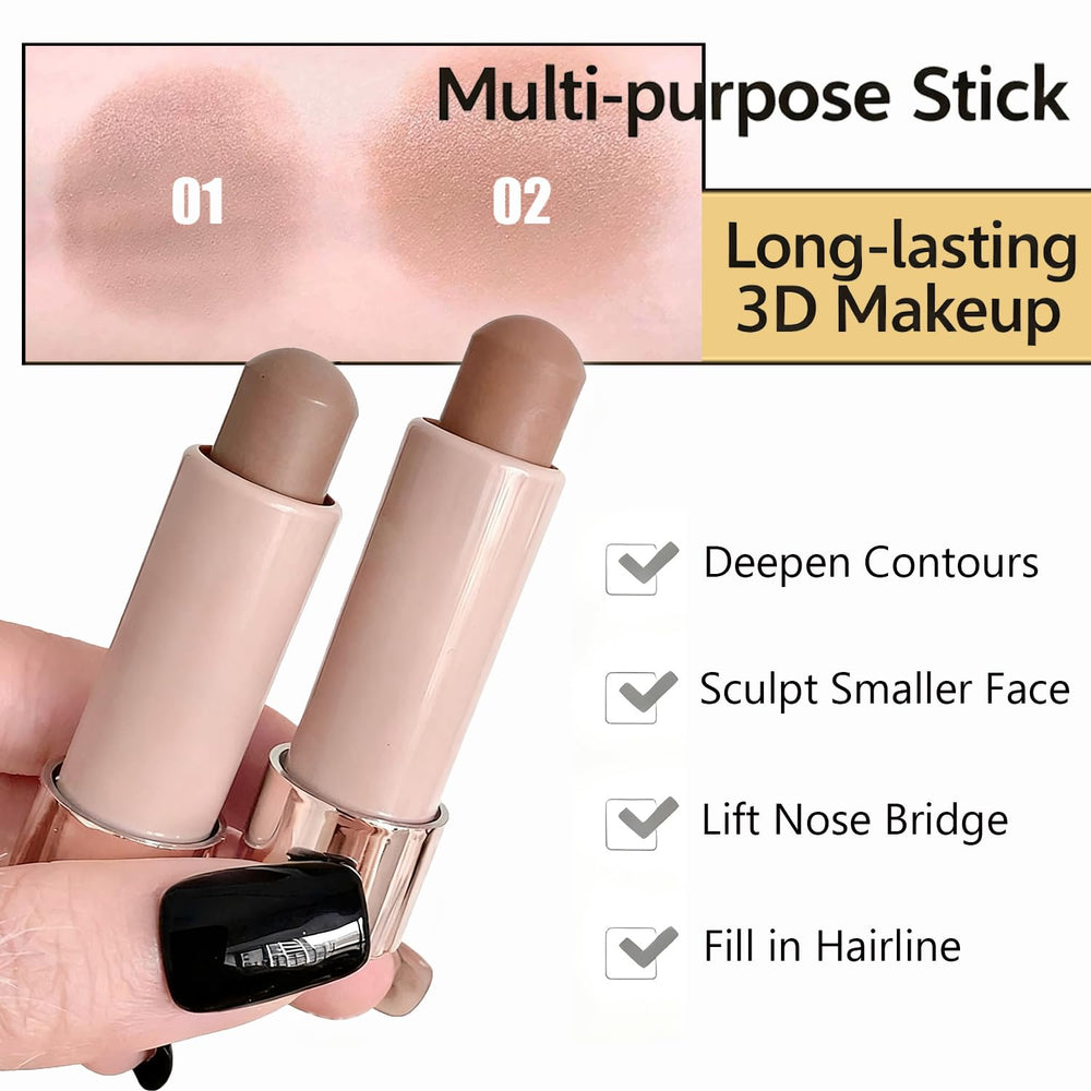 MOONGAZE nose contour close-up showing slim natural shadow and seamless finish