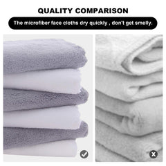 MOONQUEEN cloth held in hand to show softness and travel-ready convenience