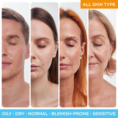 MOONRIN COSMETICS open jar showing lightweight cream texture and quick absorption