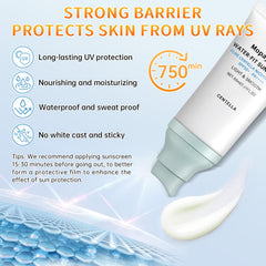 mopayzer gel-serum texture on skin demonstrating quick absorption