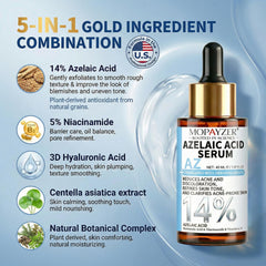 mopayzer ingredient close-up highlighting niacinamide and hyaluronic acid benefits
