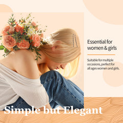 MORGLES jumbo pin holding a thick updo for long-lasting style support