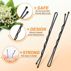 MORGLES rounded tip detail protecting scalp and preventing hair snags