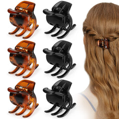 Morhom front view of six clips showing compact pack and practical style