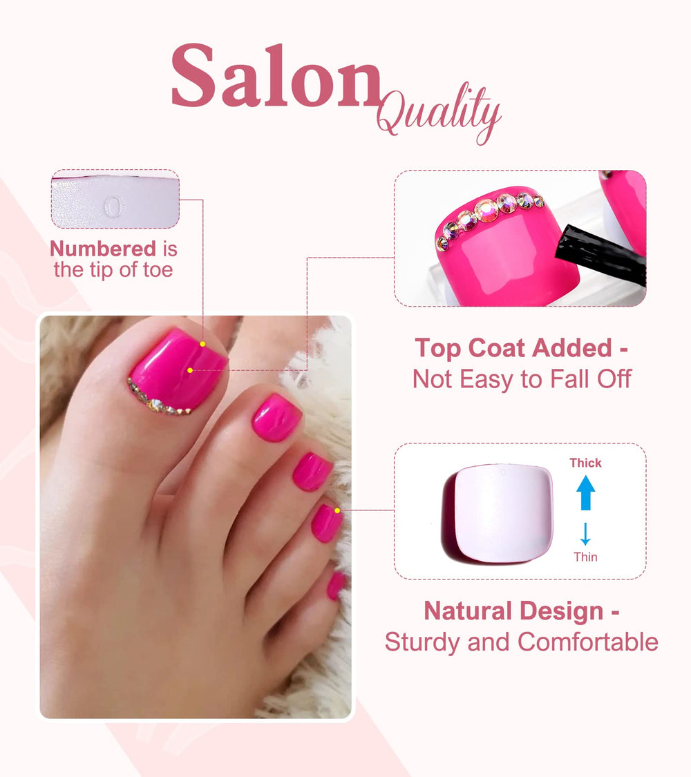morily toolkit and adhesive tabs laid out showing included mini file and cuticle stick