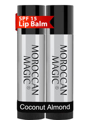 Moroccan Magic front packaging showing two tubes and benefits