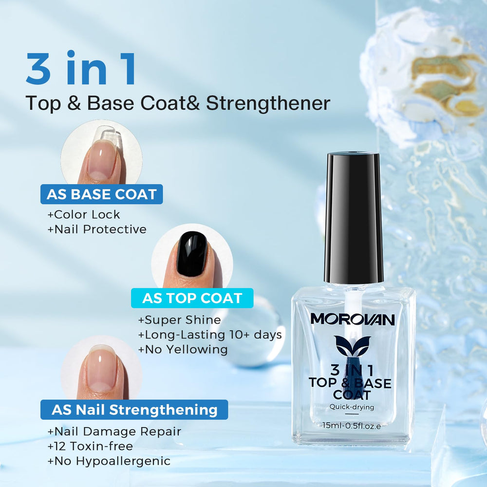 Morovan brush and cap detail enabling precise application and control