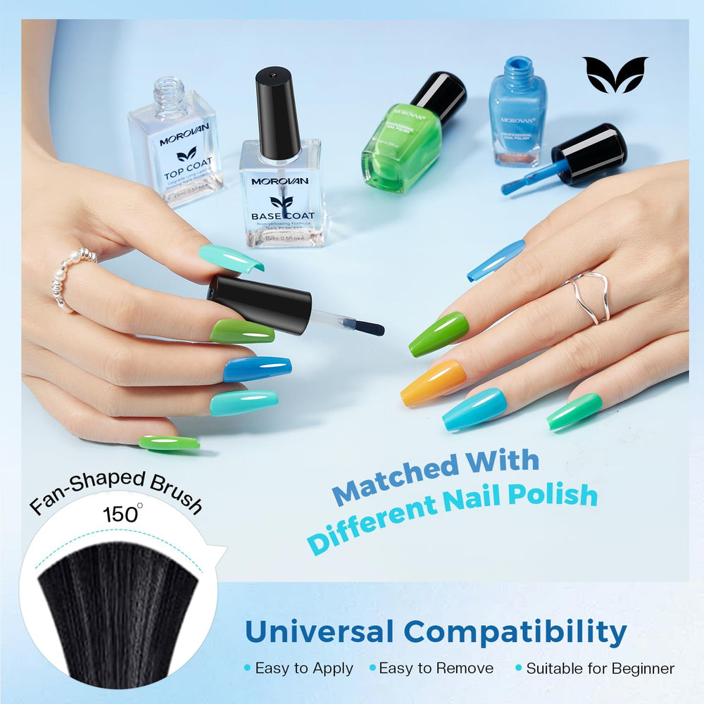 Morovan angled 150° brush detail for smooth application and beginner-friendly control