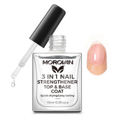 Morovan front packaging clear bottle showing product benefit of protection