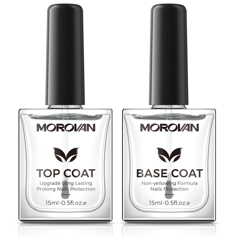 Morovan front packaging showing two clear bottles and label for easy identification