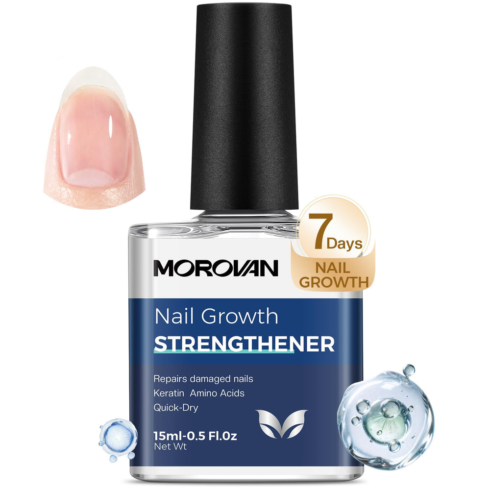 Morovan front packaging showing clear bottle and label benefits