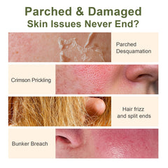 Morovan serum on hand demonstrating quick absorption and added hydration without greasiness