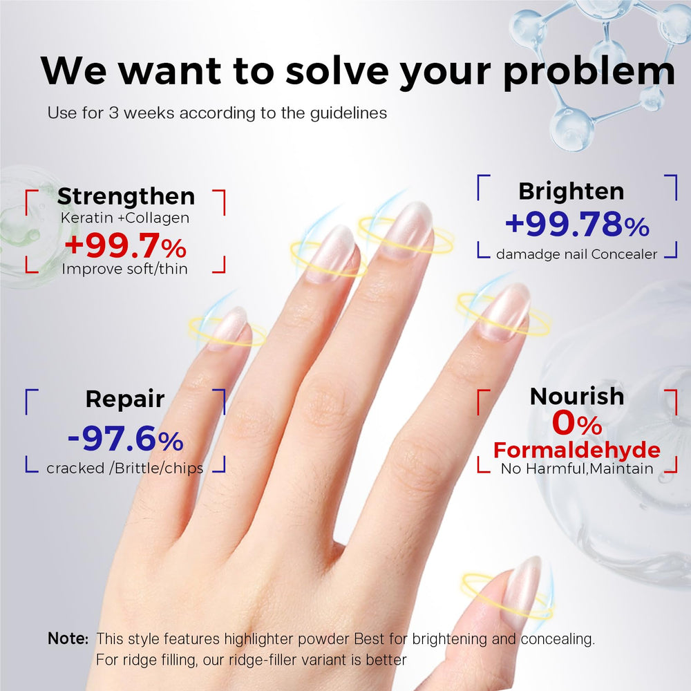 Morovan on fingertips lifestyle shot showing natural brightening