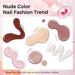 Morovan creamy polish swatches showing opaque texture and high coverage