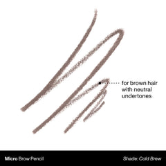 MORPHE spoolie brush detail blending pigment for seamless, natural-looking brows