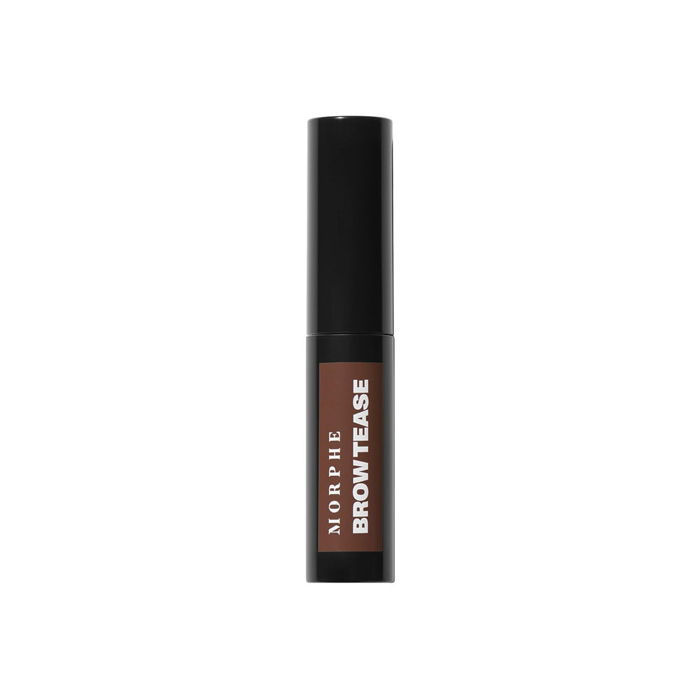 MORPHE double-curved barbell brush detail demonstrating precise brow lifting and shaping