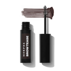 Morphe Brow Tease front packaging showing shade Java and product benefits