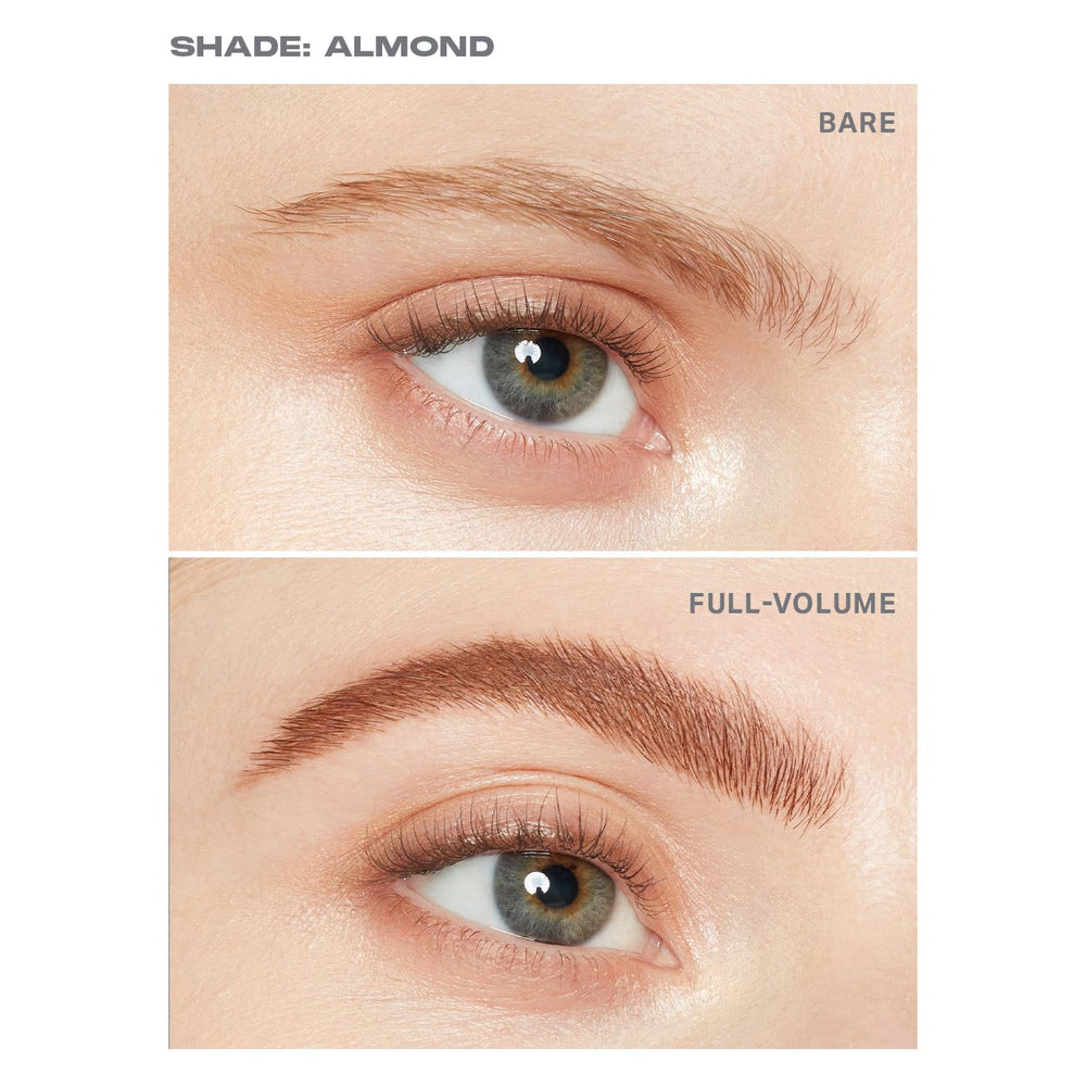 MORPHE brow mousse applied on model for lifted, natural-looking brows