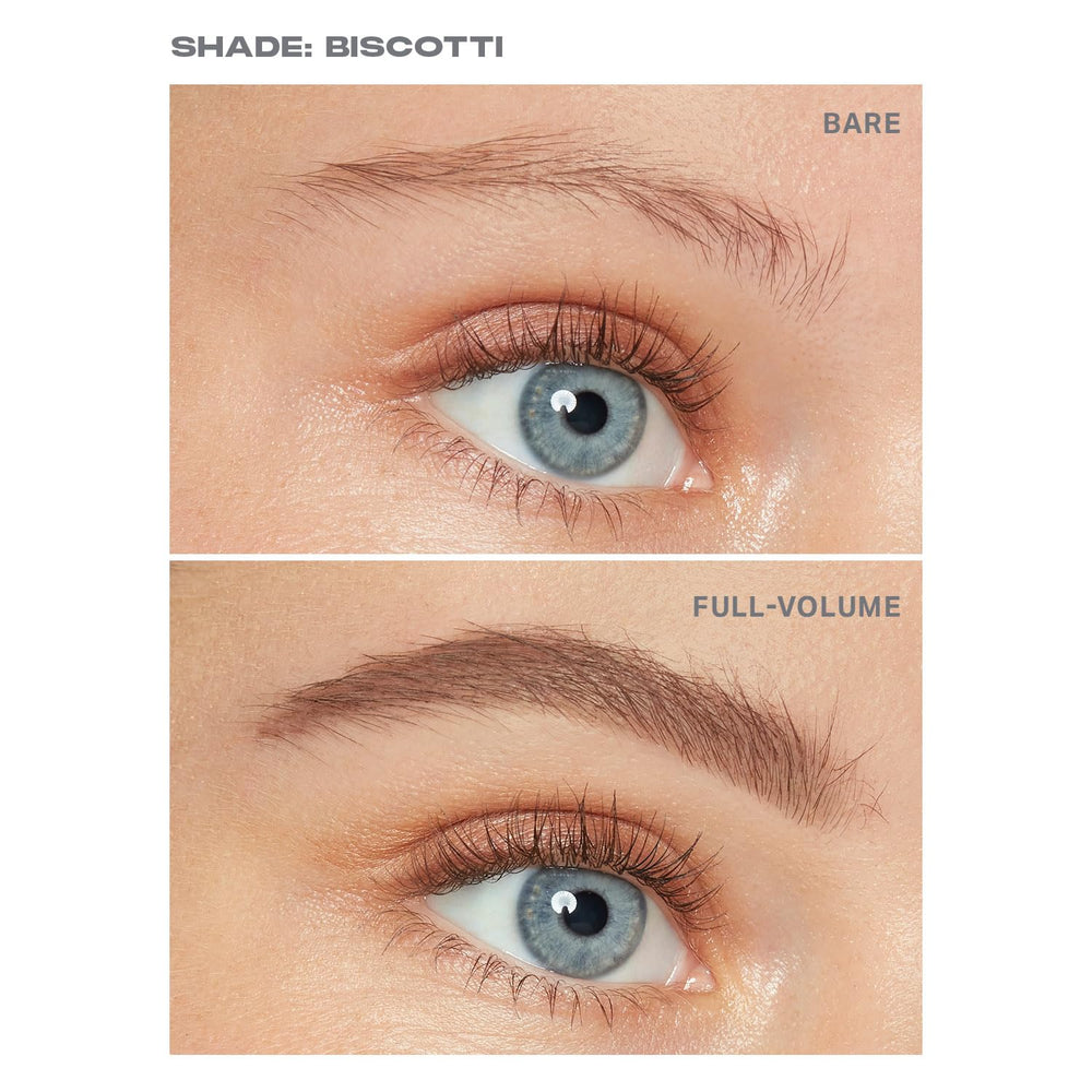 MORPHE model with Brow Tease applied for lifted, defined brows