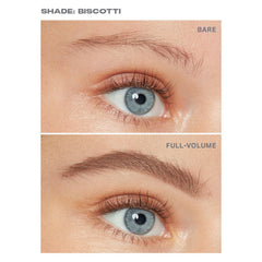 MORPHE model with Brow Tease applied for lifted, defined brows
