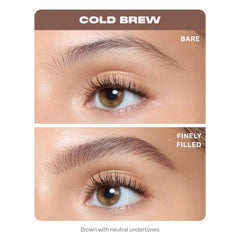 Morphe close-up of ultrafine 0.9mm tip creating hairlike strokes