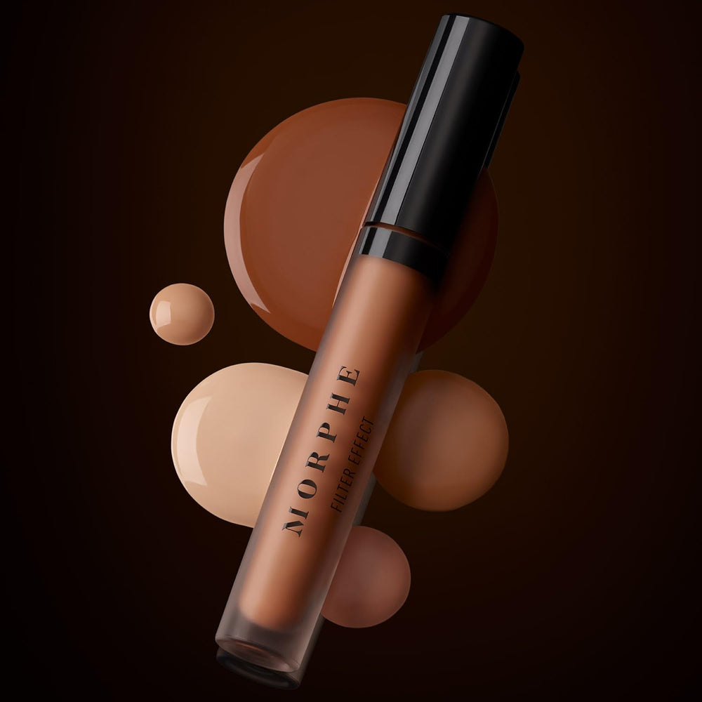 MORPHE concealer paired with foundation flatlay for seamless complexion blending