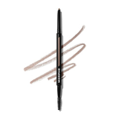 MORPHE pencil front packaging showing shade Hazelnut and product benefit of precision