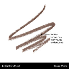 Morphe definer spoolie detail demonstrating blending and natural finish