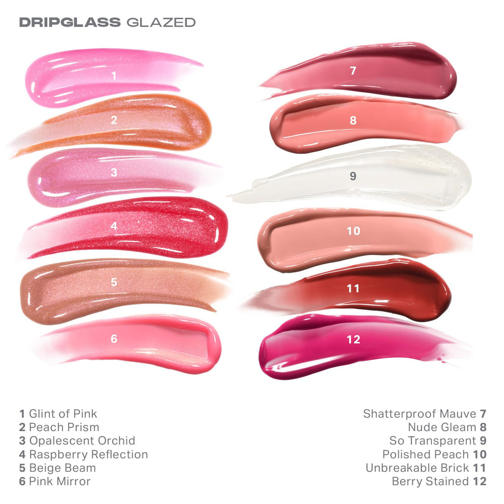 MORPHE gloss layered over lipstick demonstrating added reflective dimension