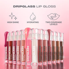 MORPHE texture gloss drop highlighting reflective glass-like shine