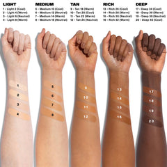 MORPHE ingredients label detail highlighting hyaluronic acid and pomegranate