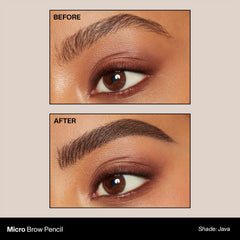 MORPHE closeup of precise retractable tip showing ultra-fine strokes for natural definition