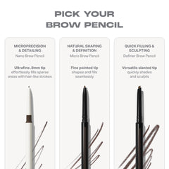 MORPHE pencil on vanity styled with makeup for everyday use scenes