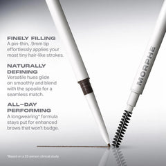 MORPHE spoolie brush detail blending pigment for natural texture