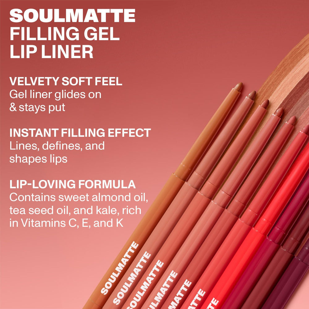MORPHE Soulmatte swatch on arm showing smooth matte texture for reliable color payoff