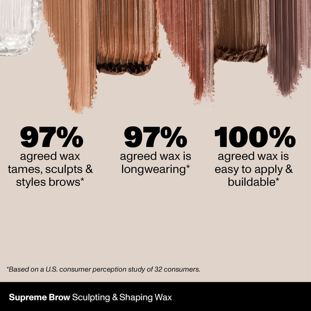 Morphe wax paired with M620 brush showing compatibility and precise grooming