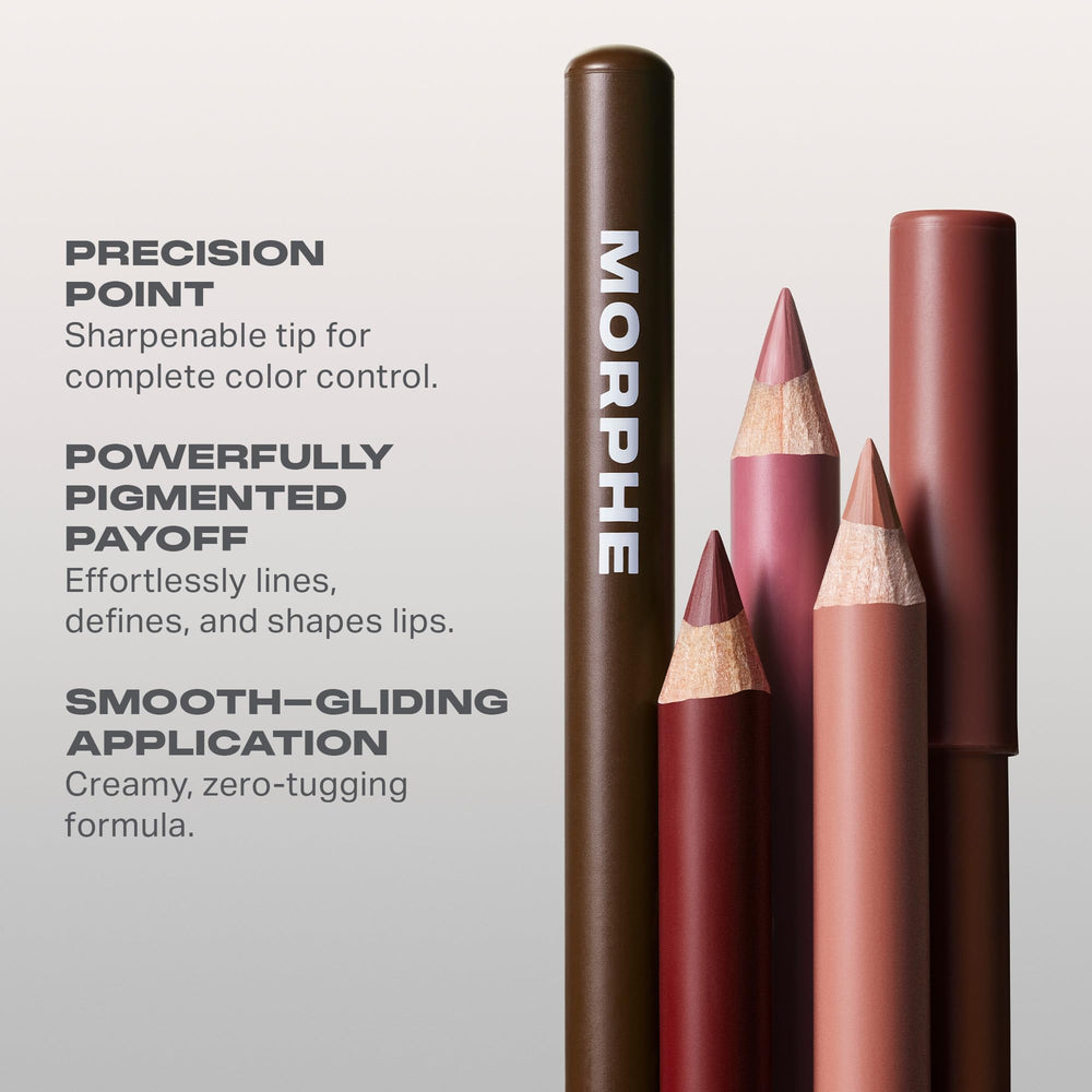 MORPHE texture stroke demonstrating smooth pigment payoff and even coverage