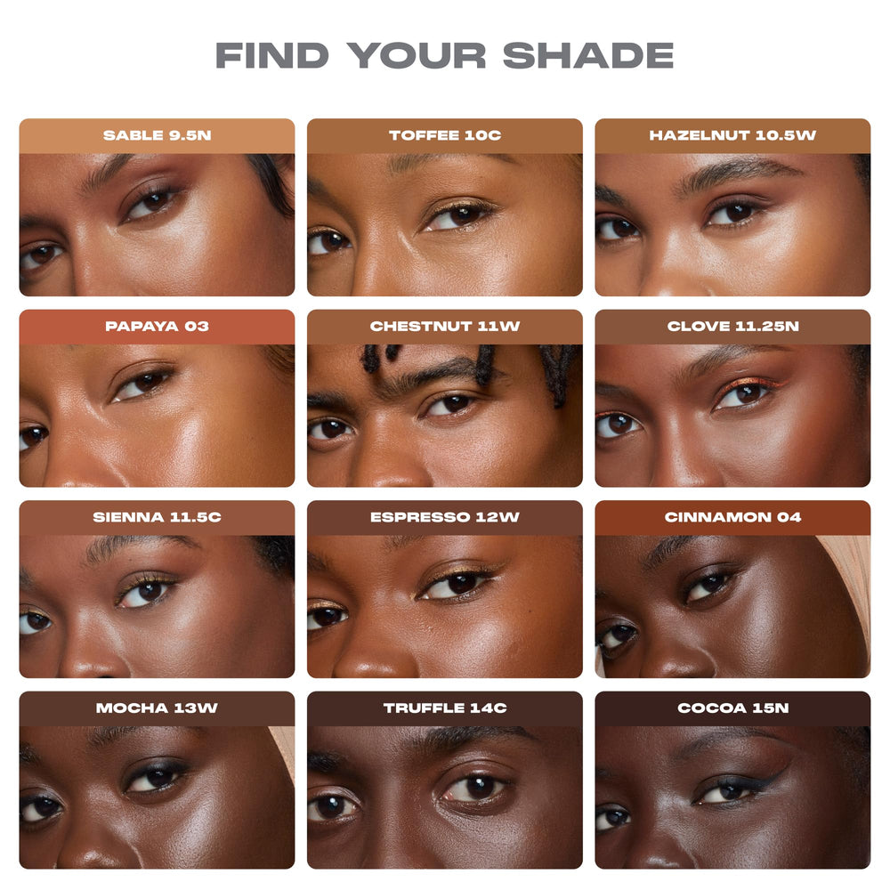 MORPHE applying concealer with finger blending for natural under-eye brightening