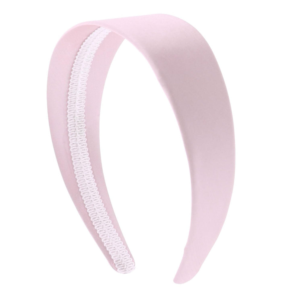 Motique Accessories front view light pink headband showing neat shape and wearable finish