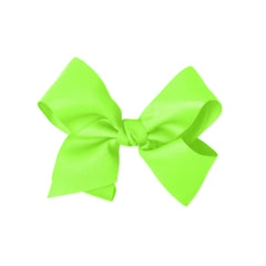 Motique Accessories neon green bow front view highlighting bold color and style