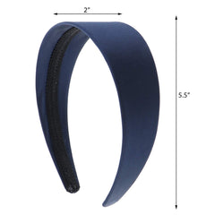 Motique Accessories navy headband packaged ready as a gift showing brand label and presentation