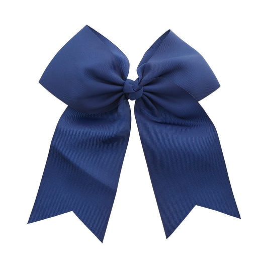 Motique Accessories jumbo bow front view showing bold shape and polished finish