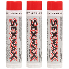 Mr Zogs Sex Wax front tubes showing SPF30 protection and portable convenience