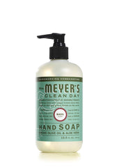 Mrs. MEYER'S on bathroom shelf styled for guest-ready look and pleasant Lavender fragrance mood