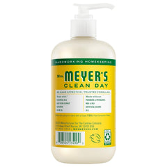 Mrs. MEYER'S bottle on bathroom vanity suggesting soothing hand care