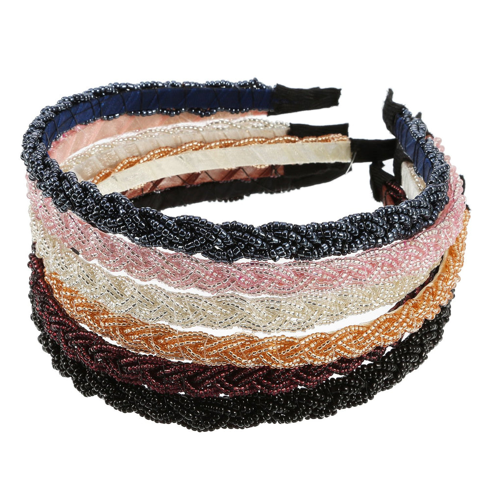 MTLEE braided bead texture and alloy frame demonstrating flexible hold
