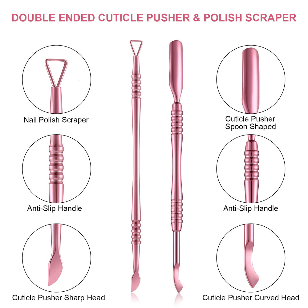 Mudder dead skin remover tip, removes hangnails and smooths nail edges
